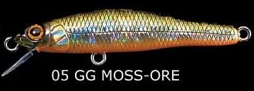  Megabass X-55 Minnow (GG Moss-Orange) MB-X55-GGMO-F floating 55, 2.9, 0.6-0.8   