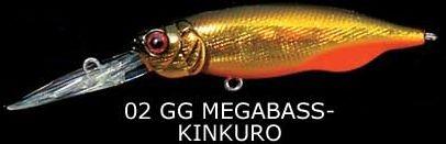  Megabass BAIT-X Concept (GG Megabass -Kinkuro) MB-BAITX-GGMK floating 66, 10.5, 2.2-2.8   