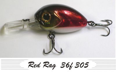  Pontoon 21 Red Rag 36F-MDR, 36, 6,1 ., 1.0-1.2 ., #305 P21-RRG-36F-MDR-305   