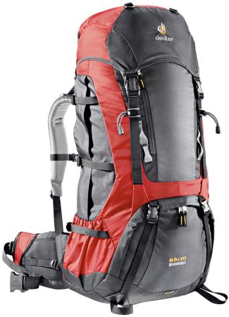  Deuter "Aircontact 65+10"/464 anthracite-fire   